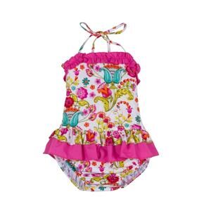 NEW LE ZA ME linda sunsuit for baby girls in bellflower